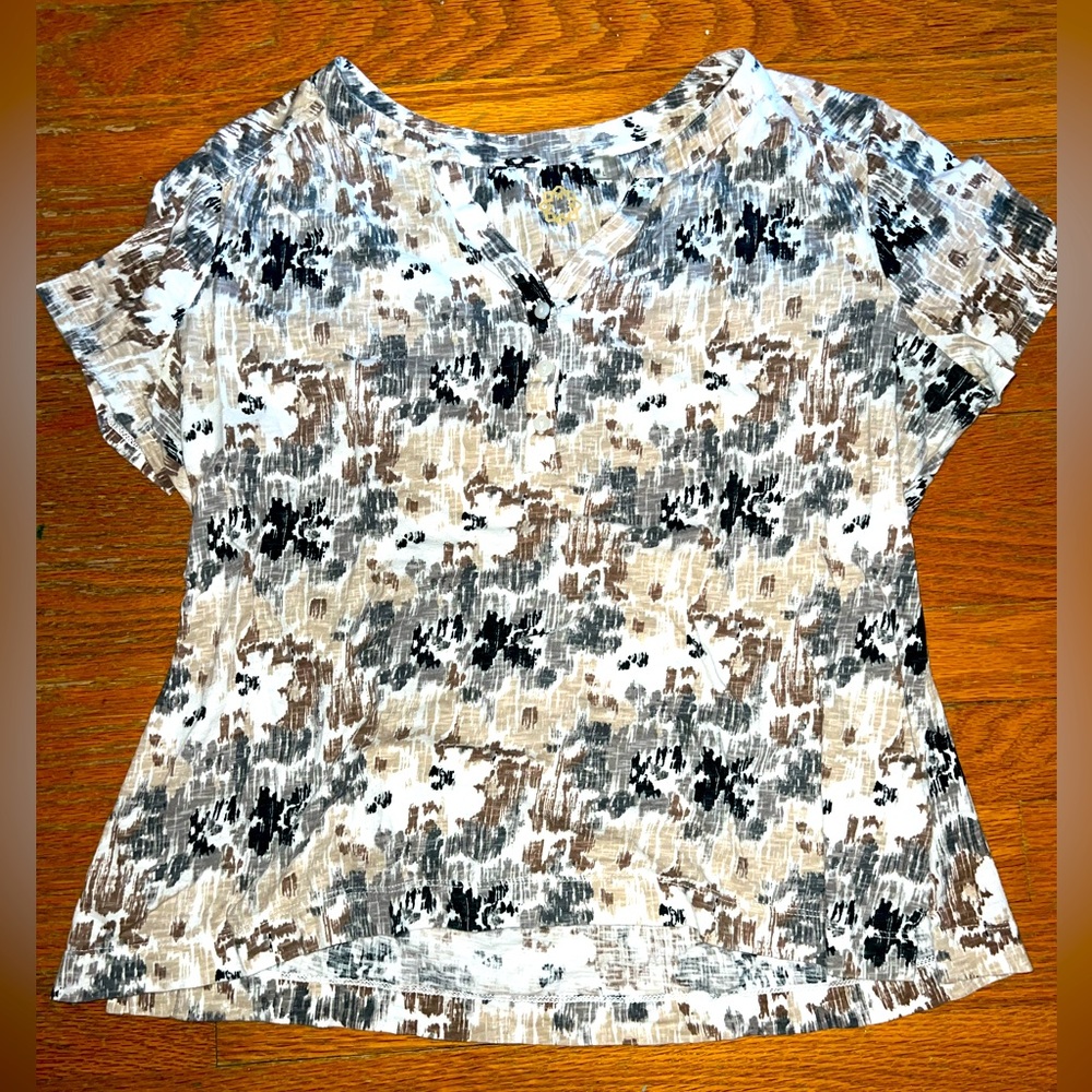 A stylish spotted tee